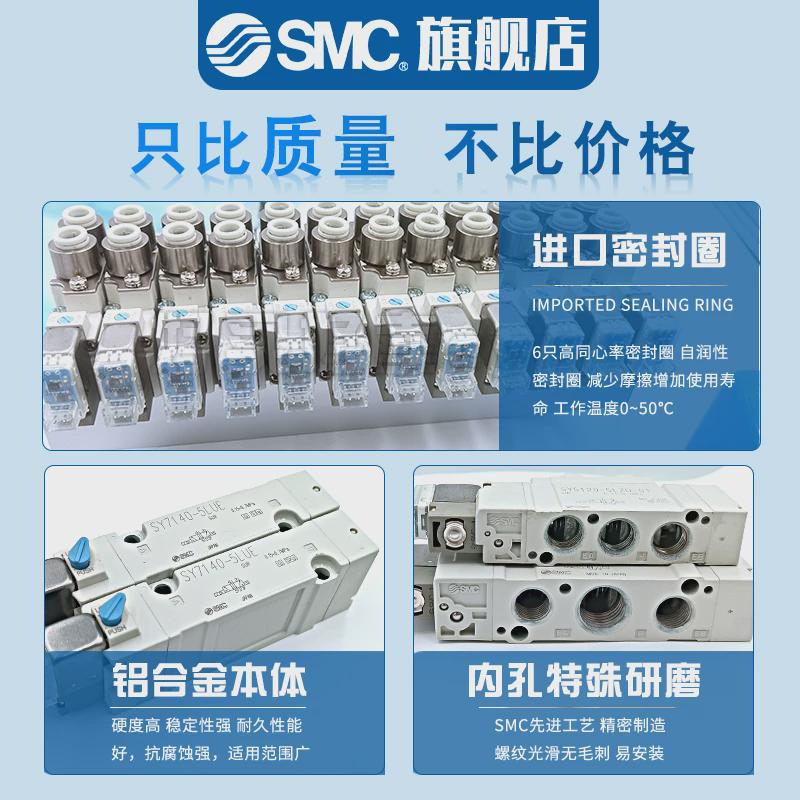 SMC 电磁阀SY7120-5MZD/5MZE/5M/5MZ/5MD/5MOZ-02/C8/C10-F1/F2