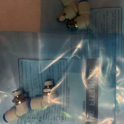 SMC高速旋转气管接头 弯通KSL04/06/08/10/12-M5/M6/01/02/03/04S