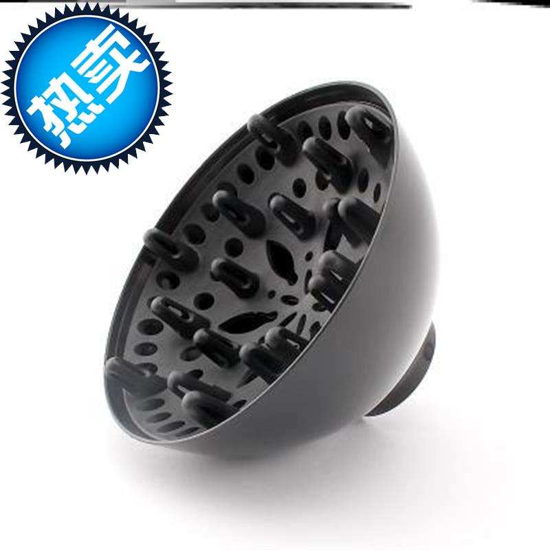 风机配件风筒吹口嘴吹直发扁吹头口嘴烫发卷a发散风罩通用烘干器