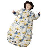棉布树纯棉新生婴儿睡袋圆底宝宝连体睡衣春秋冬儿童防踢被0 3岁