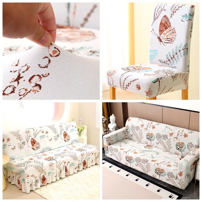 2024弹力万能无扶手沙发套罩全包梳化巾折叠床美式直排1.8米三人,居家布艺,沙发套,淘宝优惠券,粉丝福利购,淘宝优惠卷
