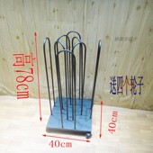 货架衣裤 架存放架可移动整理储存放衣架 架子 店衣架收纳架裤 服装