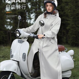 备美长款 全身防暴雨户外徒步风衣电动车雨披男女成人外穿高端雨衣