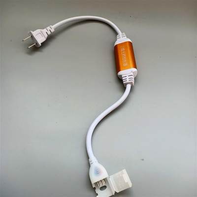led灯带无导线驱动器220V大功率三色变光灯带3针卡扣式电源控制器
