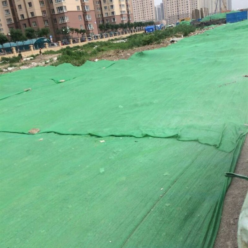 绿色遮阳网 防晒网遮阴网隔热8针工地绿化盖山土沙石防尘网护坡网