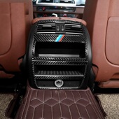 适用宝马5系F18改装 档把中控空调出风口饰贴配件 内饰520LI525li