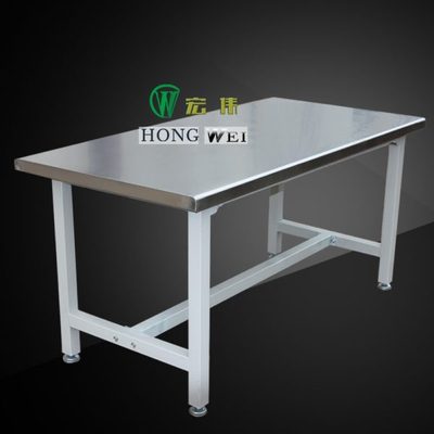 不锈钢工作桌 实验室操作台 车间装配台 流水线工作桌 耐磨打包台