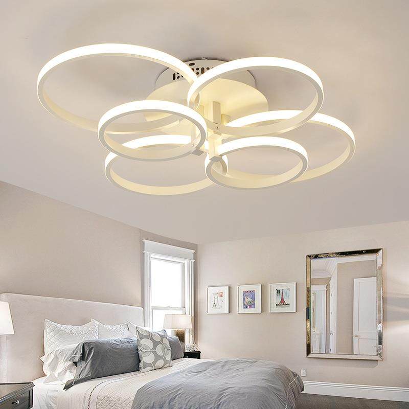 后现代简约客厅灯大气温馨浪漫创意个性吸顶灯北欧LED主卧室灯具