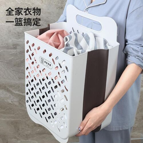 脏衣篓家用洗衣篮壁挂可折叠卫生间洗澡放脏衣服收纳筐桶浴室神器