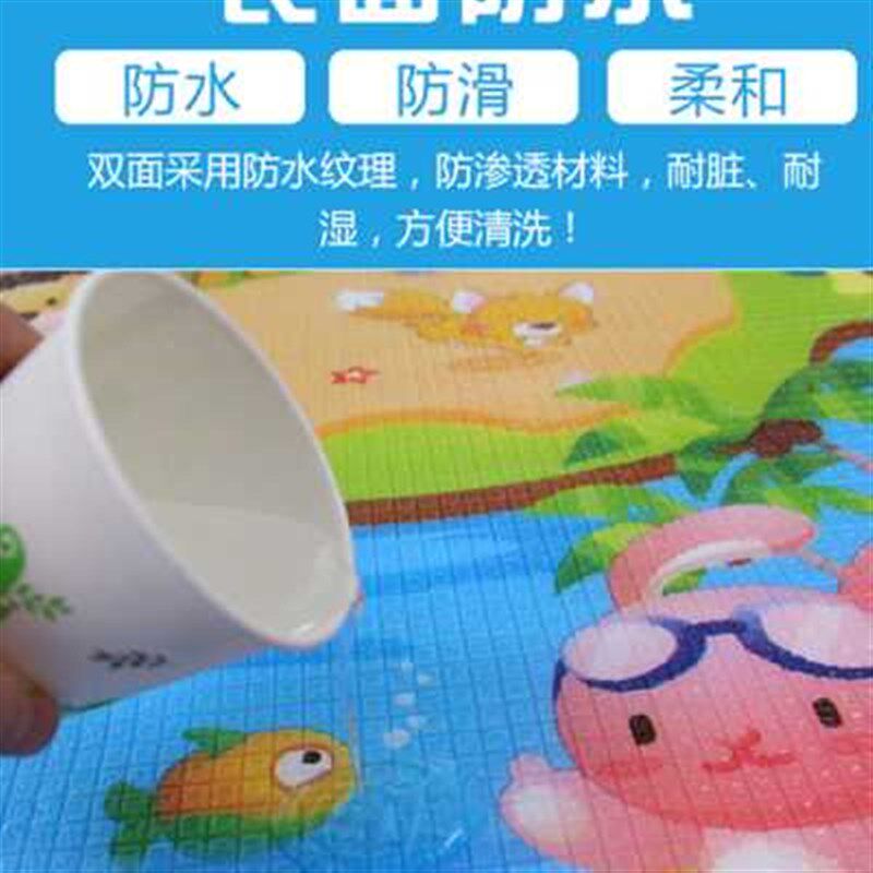 儿童家用卧室防潮加厚爬行垫婴儿无毒无味大号爬爬垫宝宝泡沫地垫