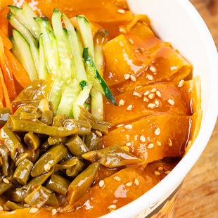 张顺心嗨吃家麻酱面皮169g面皮速食夜宵午餐方便