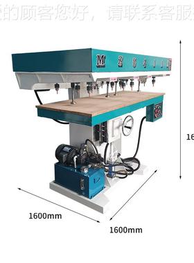 直液销木工机械木工钻床立式压多群钻孔距轴调节5可0-1550工MZ541