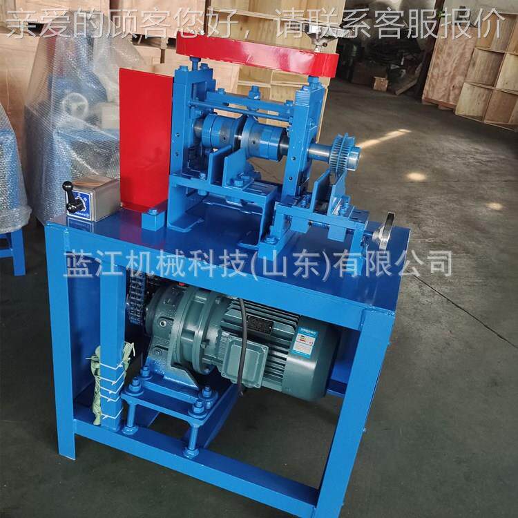 易作废旧铝翅管扒电缆线铝扒铜机 专剥散热管操机子BGJ-11 全自剥