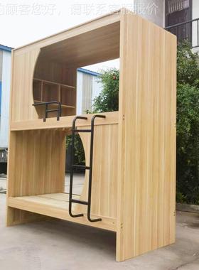 厂直批太空舱上下床胶CS-03032囊双上层下床寓公床学生上床下桌多