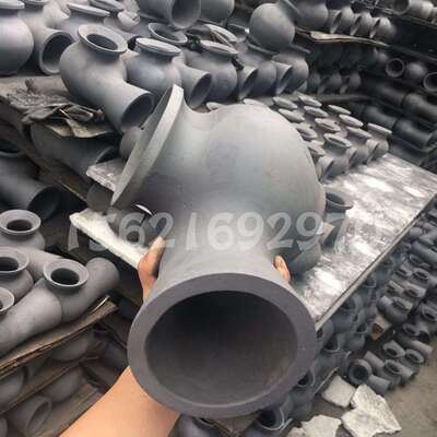 碳化硅涡流喷嘴 4寸dn100脱硫塔喷头 碳化硅蜗壳喷嘴 切线偏心