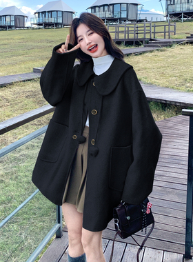 现货首发档口主推款好数据双面羊毛呢外套p245-k358