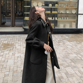 现货首发双面羊毛呢订钻领大衣p198 k298年轻态