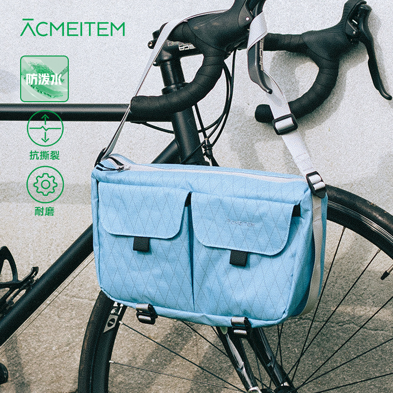 ACMEITEM爱棵米 户外防泼水斜挎包多隔间大容量运动休闲斜挎大包