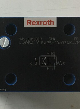 0811403017 4WRBA10EA75-2X/G24K4M-828 # Rexroth//力士乐