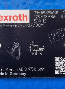 R900916660 3DR10P5-62/200Y/00M # Rexroth//力士乐