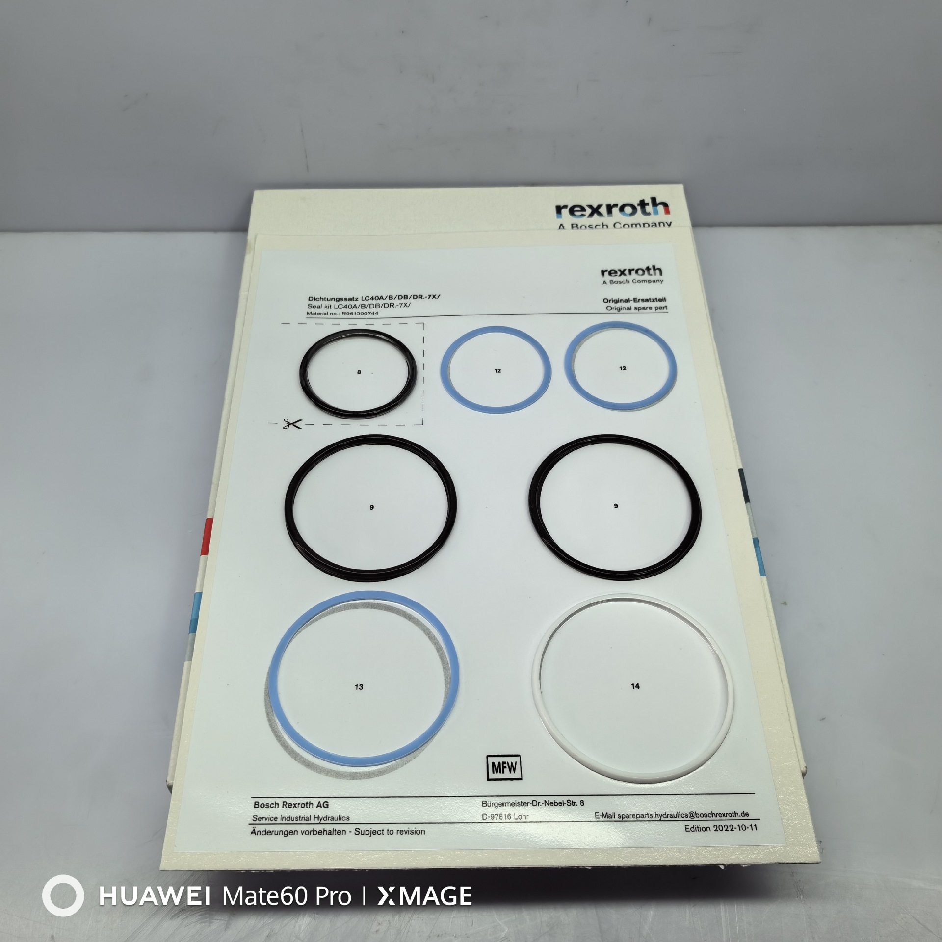 R961000744 LC40A/B/DB/DR.-7X/ # Rexroth//力士乐