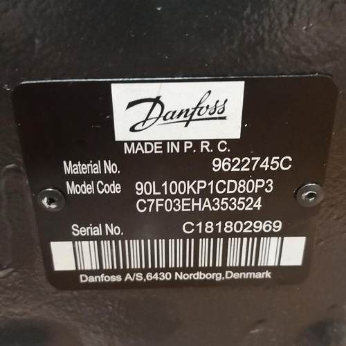 90L100KP1CD80P3C7F03EHA353525 # Danfoss//丹佛斯，液压泵