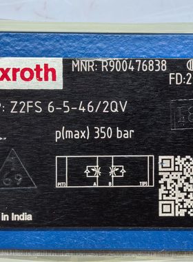 R900476838 Z2FS6-5-4X/2QV # Rexroth液压阀