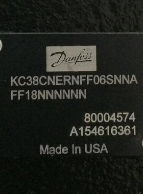 KC38CNERNFF06SNNAFF18NNNNNN # Danfoss//丹佛斯