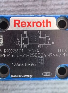 R900956101 3DREP6C-21=25EG24N9K4/M=00 # Rexroth//力士乐