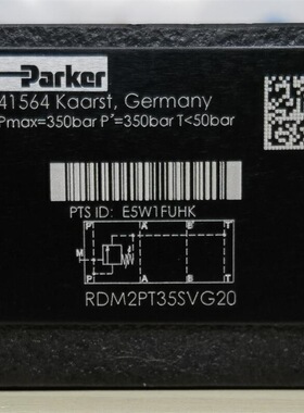 RDM2PT35SVG20 # Parker//派克，液压阀，比例阀，传感器