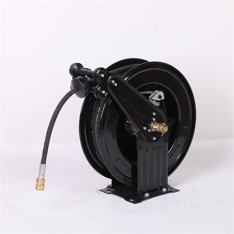 洗车清洗店用自动伸缩卷管器疏通机工业洗车水管高压卷管器水鼓机