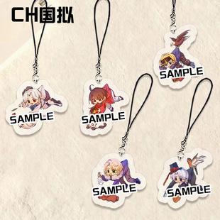 CH国拟周边手机链美瓷英法卡通挂绳学生书包挂件装饰礼物漫展应援
