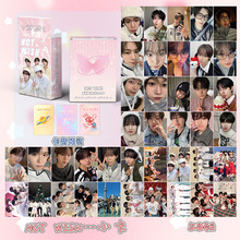 NCT WISH小卡 盒装50张 57x86mm 韩国男团周边镭射Lomo卡片明信片