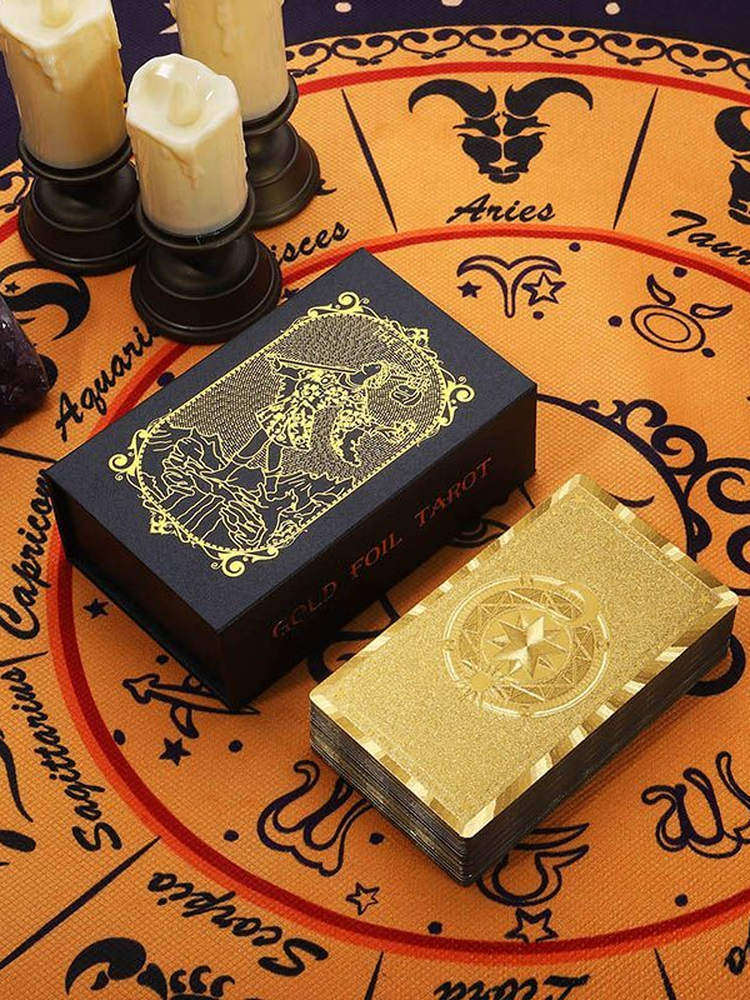Подлинная популярная карта Vita Card Luo card classic Card Collection из бронзированного ПВХ новичкам рекомендуется полный набор из 78 карт Изображение 1