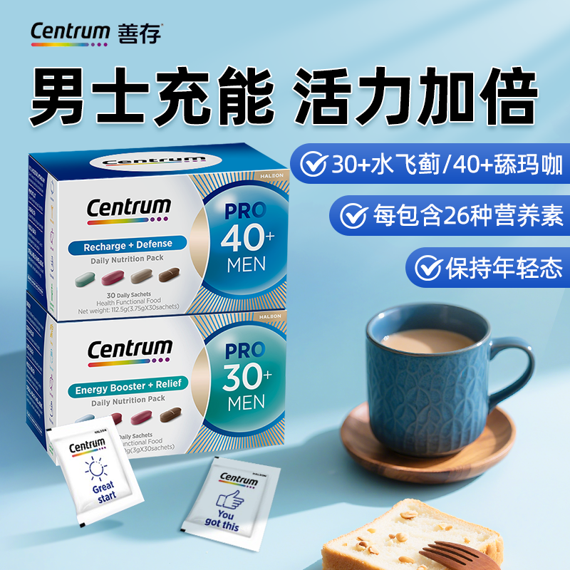 全网底价Centrum善存男士营养包