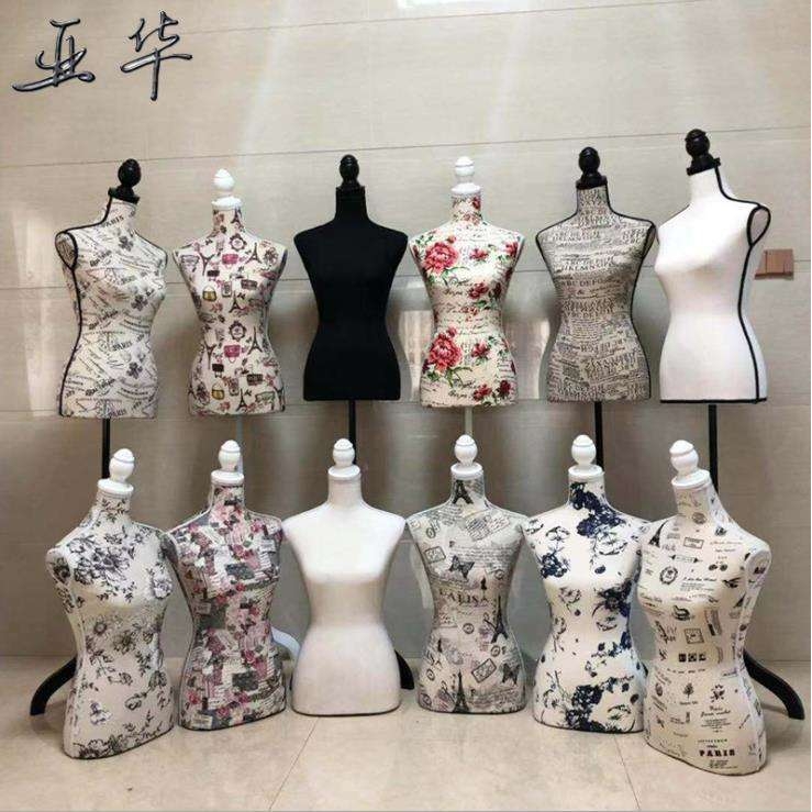 定制展示道具模特婚纱模特人台半身架子橱窗模特女全身全身架实木
