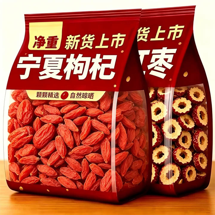宁夏新货头茬特一级红枸杞500g