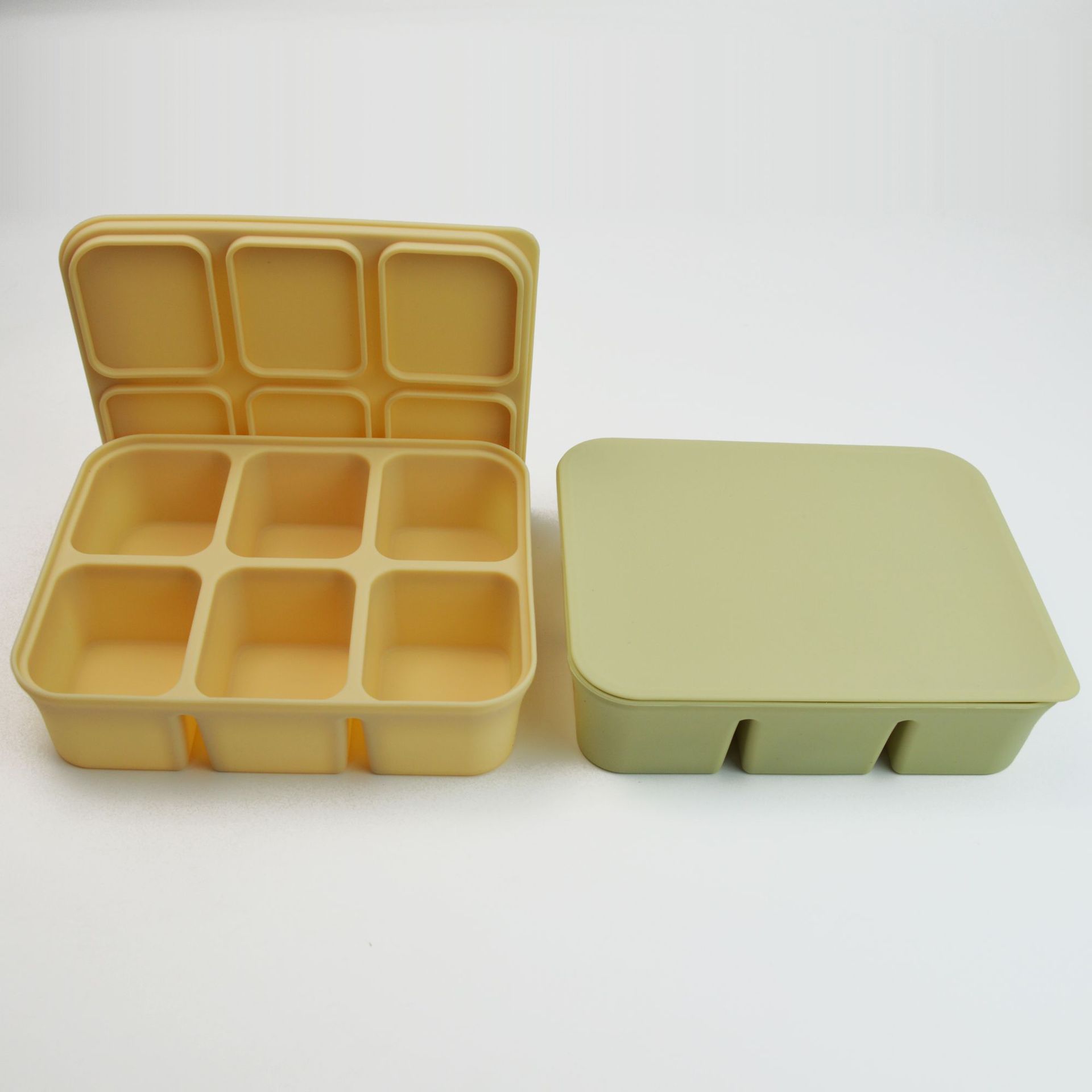 宝宝蒸糕模具耐高温辅食盒婴儿