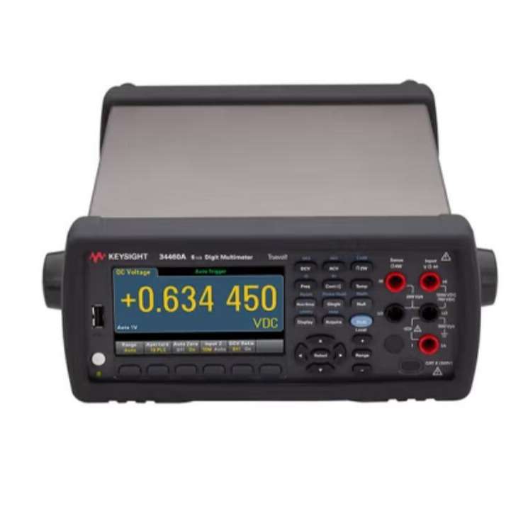 是德科技KEYSIGHT 34461A万用表34460A台式数字六位半多用表