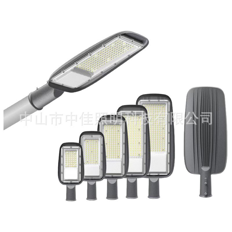 新农村压铸全铝市电路灯头DOB线性款高亮防水景观庭院路灯头厂家