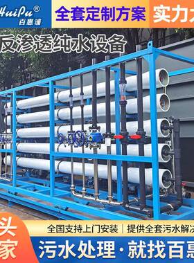 RO反渗透纯净水设备工业用双极反渗透设备实验室可用反渗透纯水机