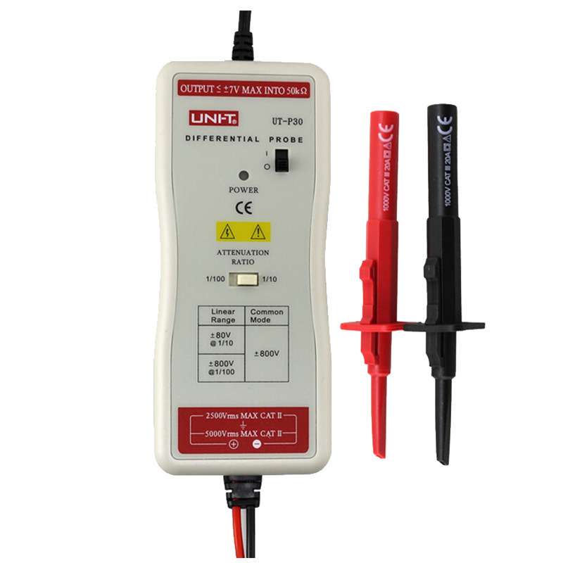 UNI－T/优利德 示波器高压差分探头UT-P31/P30 50/100M示波器探头