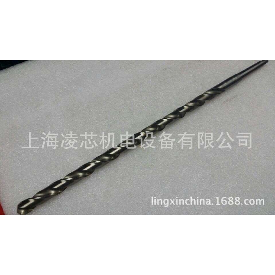 促销高速钢锥柄加长麻花钻头25 25.1 25.2 25.3 25.4总长365mm