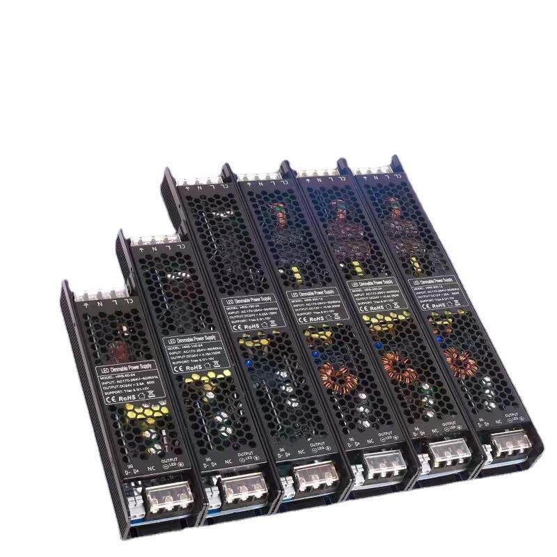 【质保3年】 LED调光电源 24v100W 灯带灯箱智能调光驱动 无频闪