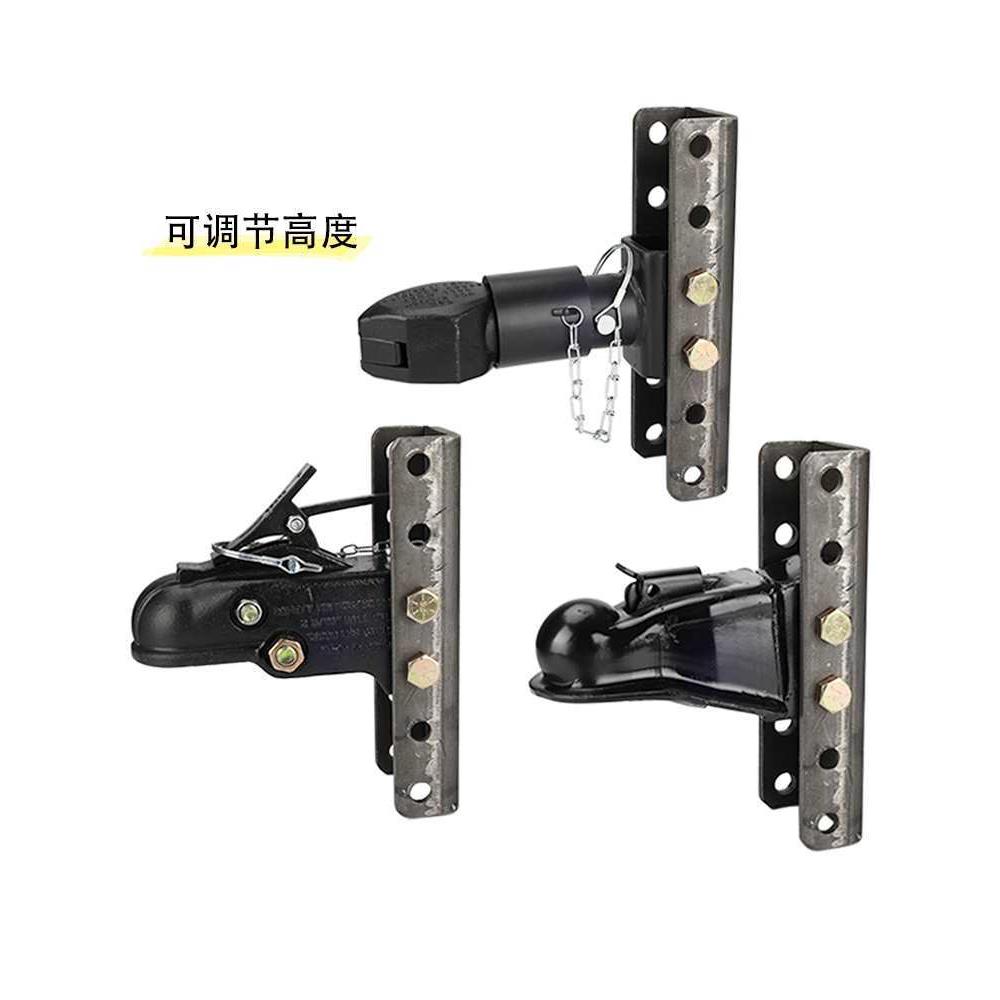 拖挂房车改装搭扣厢式货车栏板锁扣拖车铸造锁销门把手配件大全