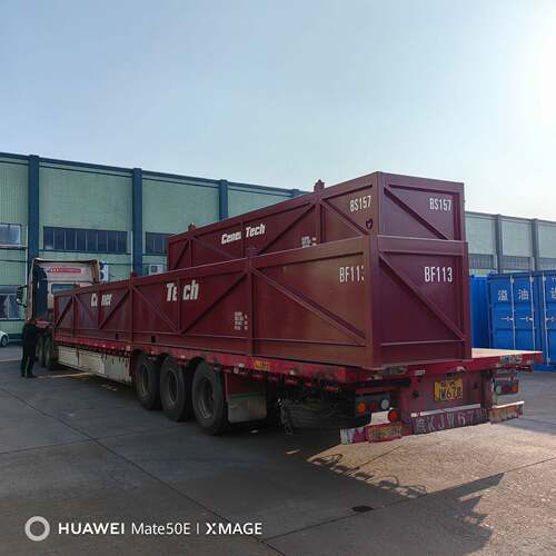 近海钢吊篮吊笼石化区近海集装箱含吊索具近海工具箱CCS和DNV证书