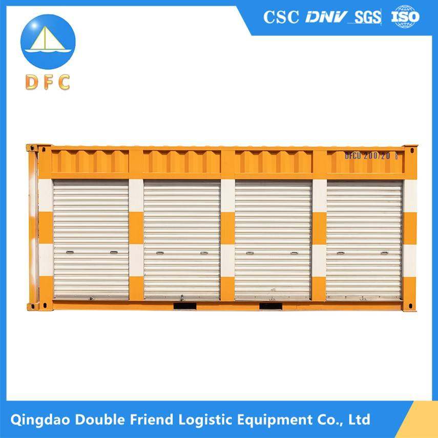 厂家售卷帘门集装箱设备箱 活动房门禁房 工地保安集装箱门卫室