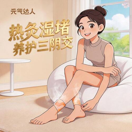 元气达人三阴交热敷贴脚踝暖贴