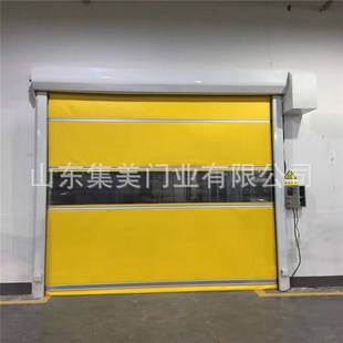 PVC快速卷帘门厂家工业门车间保温快速N门仓库电动快速卷闸门