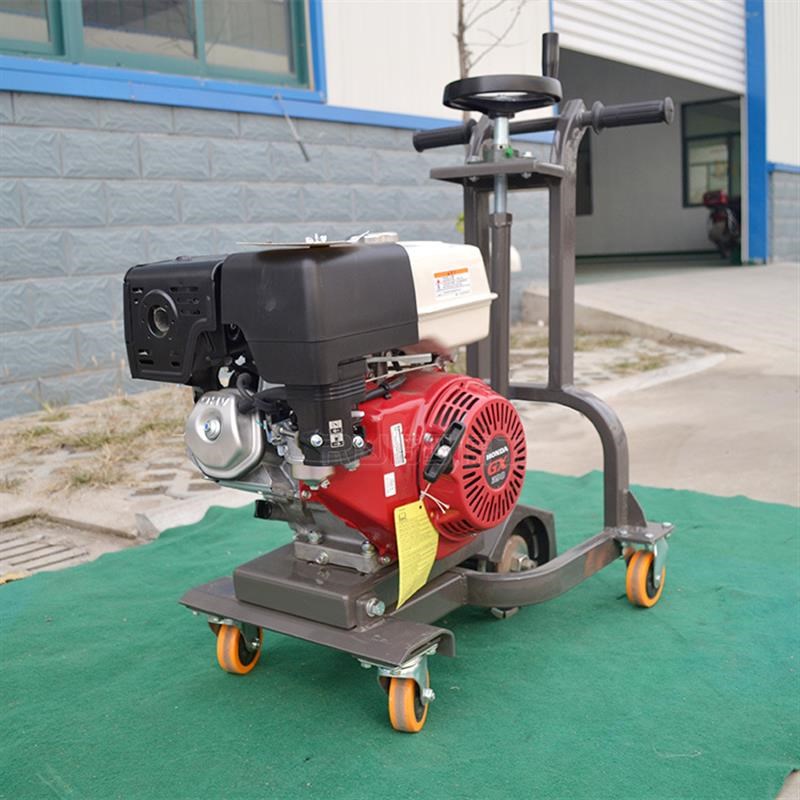 沥青路面b开槽机马路开槽机裂缝打宽手推式混凝土开槽吸尘一体机